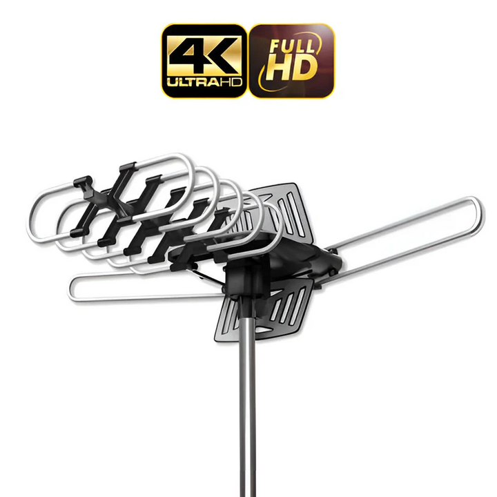 Antenne for HD-Fernsehen med 360°-motor