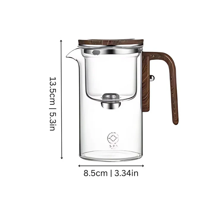 Skanto | Manual Pour Over Tea Infuser with Cup