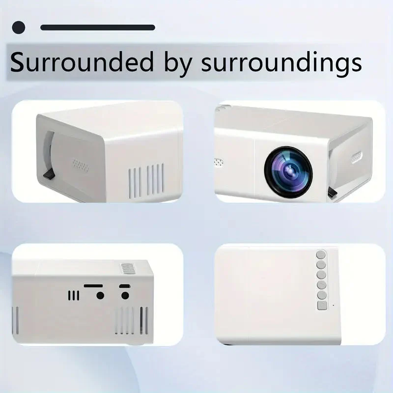 Skanto | HD 720p  Rask fokus  Bærbar projektor
