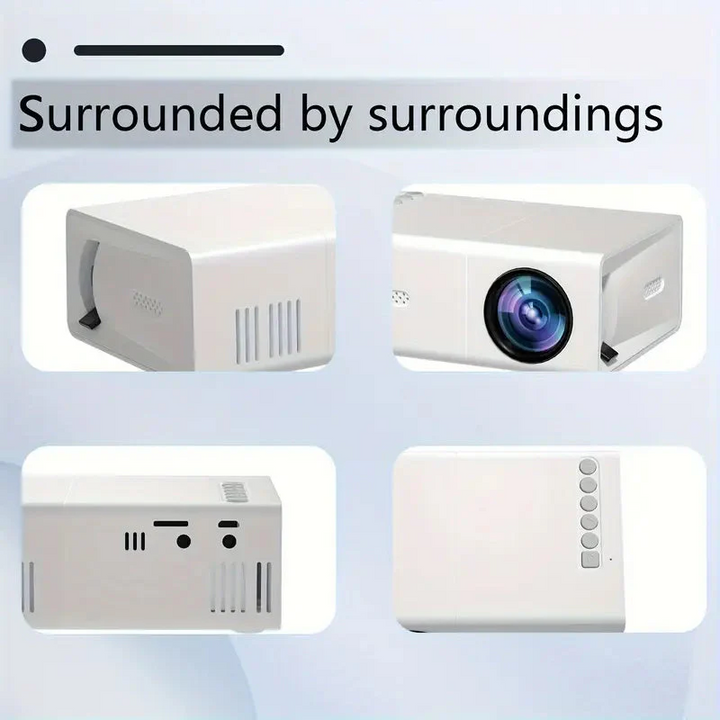 Skanto | HD 720p  Rask fokus  Bærbar projektor