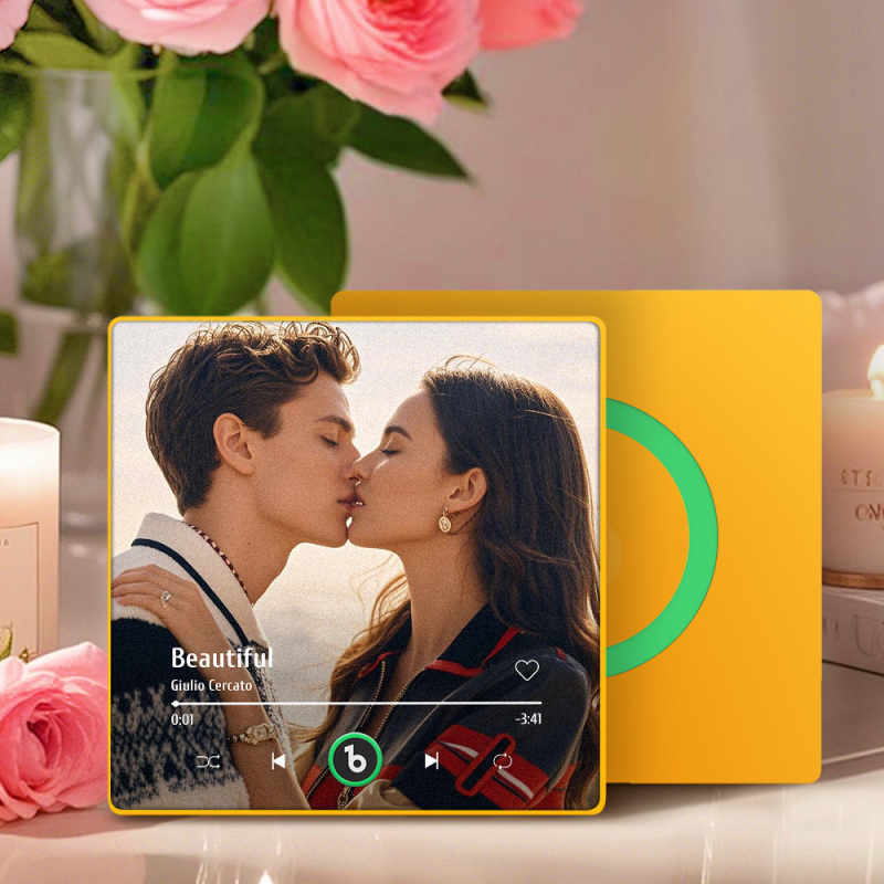 Personlig Musikk Foto Magnet | Perfekt Gave Som Varer Evig | Skanto