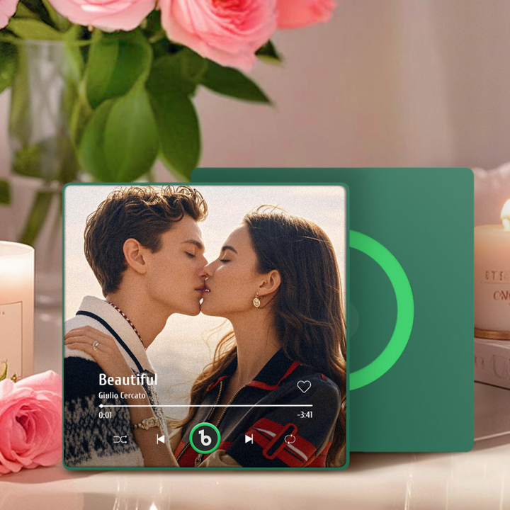 Personlig Musikk Foto Magnet | Perfekt Gave Som Varer Evig | Skanto