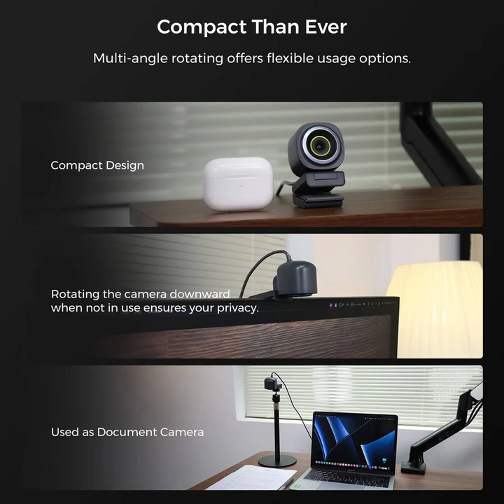 Skanto | 4K, 60fps Webcam for Streaming and Video Calls