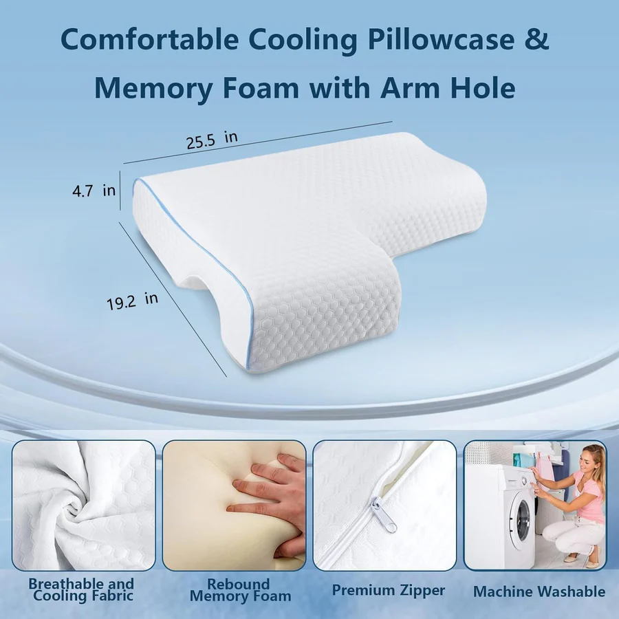 Skanto | Ortopedisk parpute med armtunnel for kosing