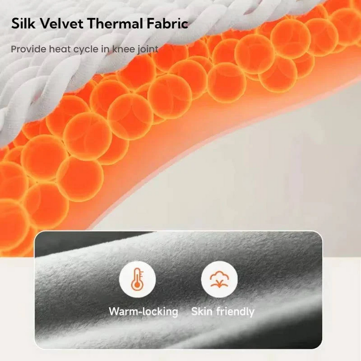 Skanto | Trådløs kne massasjemaskin med varme og vibrasjon for smertelindring