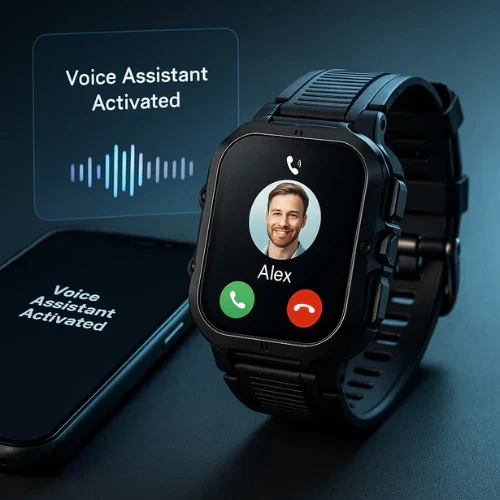 Skanto | Vanntett Smartklokke, Fitness Sporing, Bluetooth 5.0