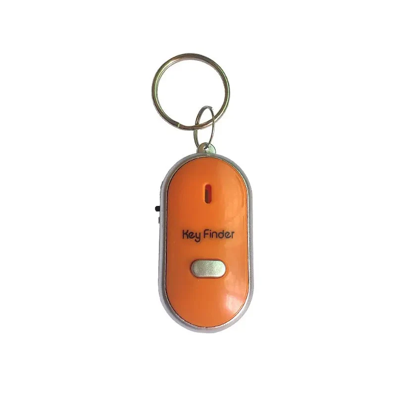 Skanto | Whistle Aktivert Nøkkelfinner, Lyd- og Lysvarsler, Innebygd LED, Batteri Inkludert