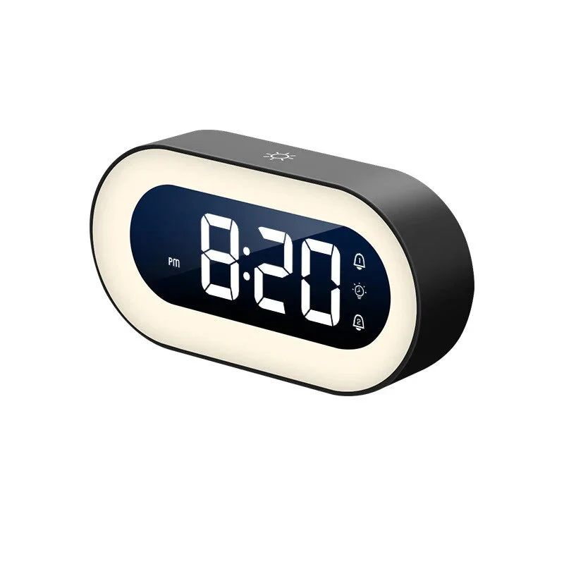 Skanto | Sunrise Mild Lys Vekkerklokke, USB-drevet