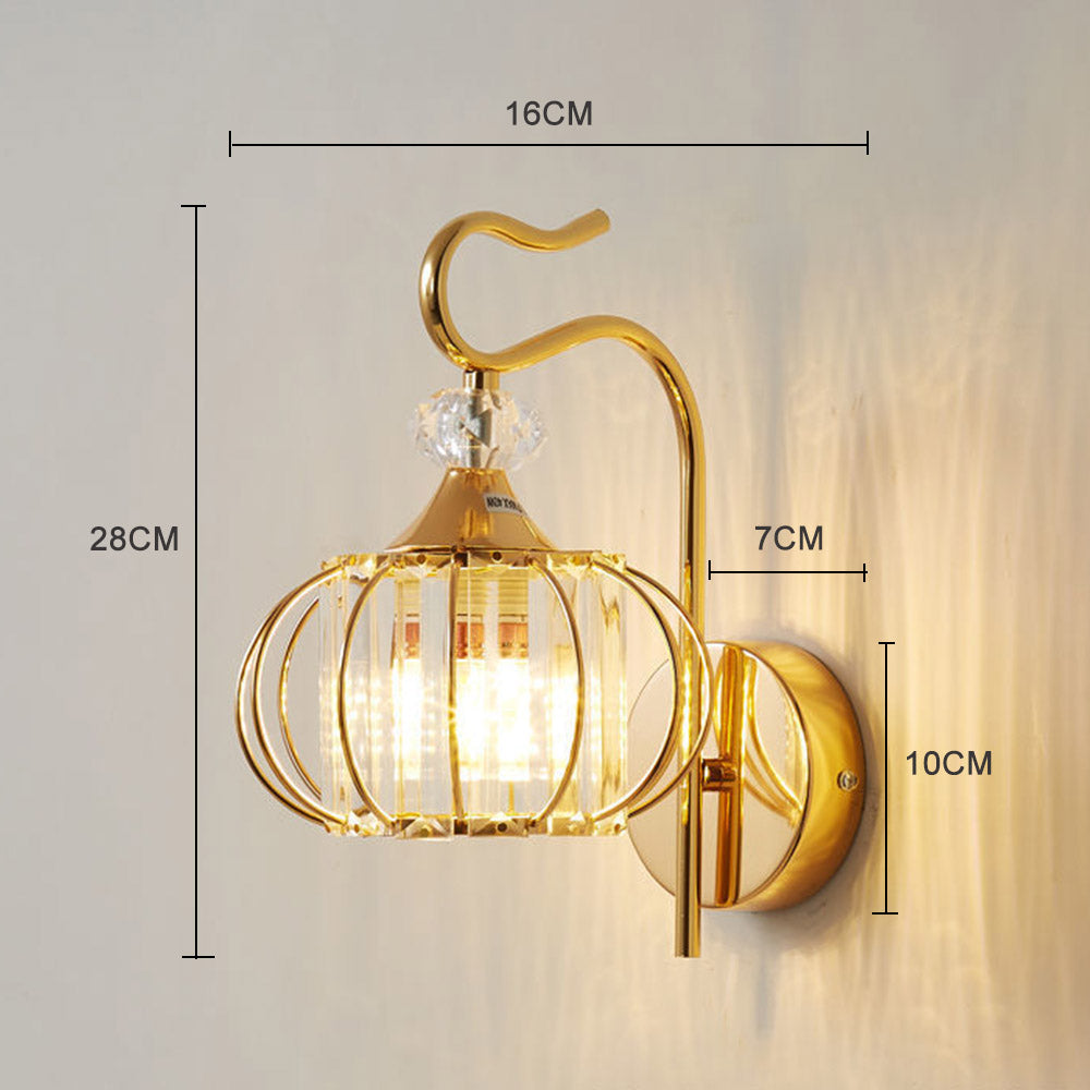 Skanto | Industriell Jern Kunstnerisk LED Vegglampe