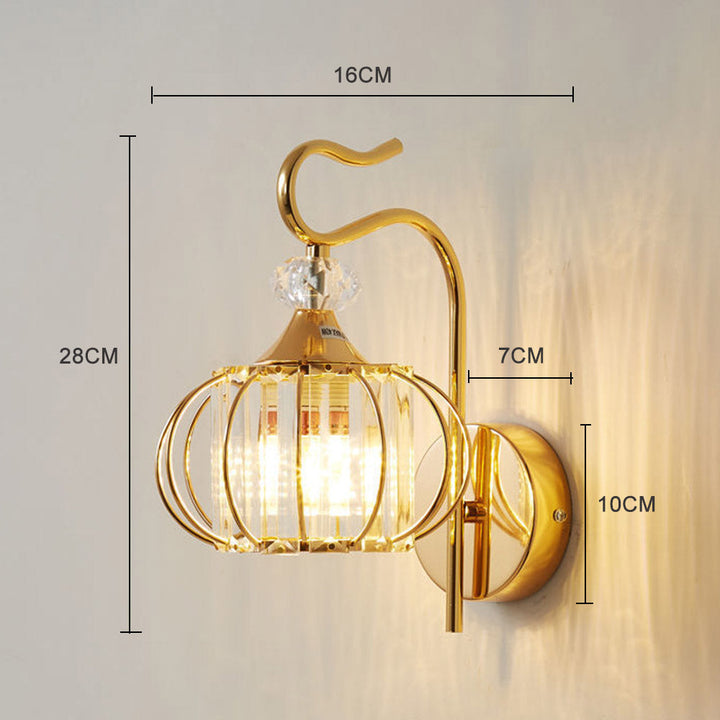 Skanto | Industriell Jern Kunstnerisk LED Vegglampe