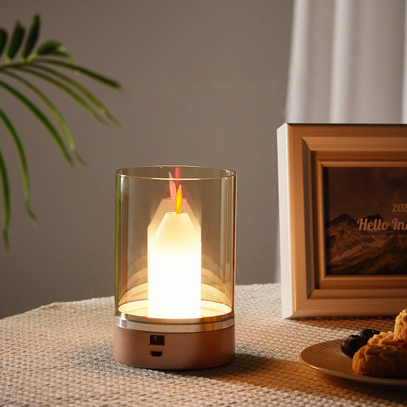 Trådløs LED Mini Lampe – Stemningslys for Fest, Middag og Dekorasjon | Skanto
