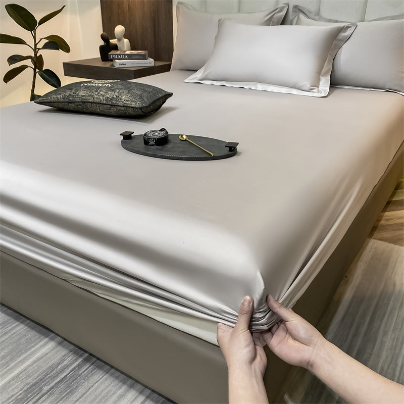 Skanto | CottonComfort Fitted Sheet | 100% Bomull, Pustende og Hudvennlig med Perfekt Passform