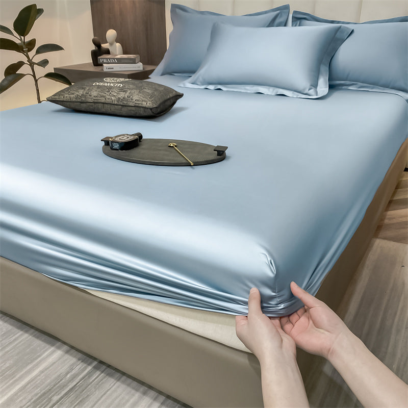 Skanto | CottonComfort Fitted Sheet | 100% Bomull, Pustende og Hudvennlig med Perfekt Passform