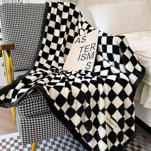 Skanto | PlaidComfort | Fleece teppe rutet