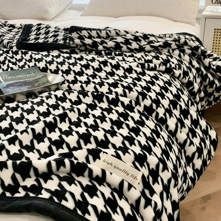 Skanto | PlaidComfort | Fleece teppe rutet