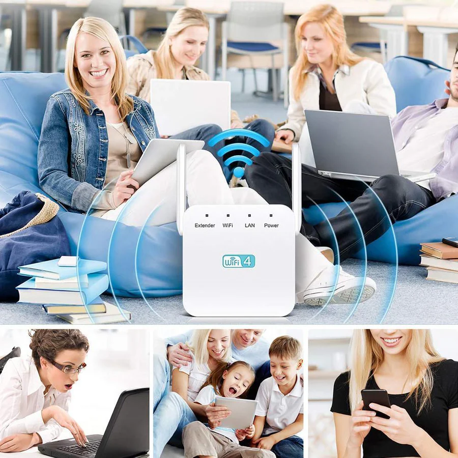 Skanto | Kraftig langdistanse WiFi-repeater