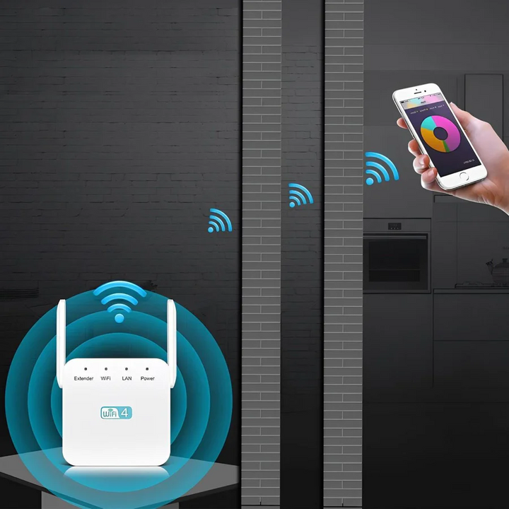 Skanto | Kraftig langdistanse WiFi-repeater