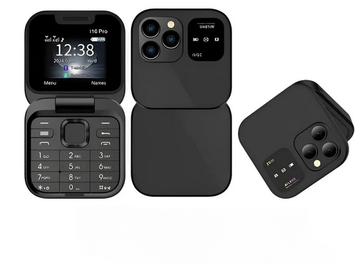 Skanto | Sammenleggbar Dual SIM Telefon – Lang Batteritid & Lett