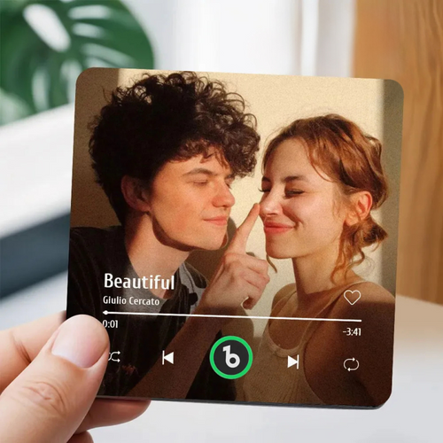 Personlig Musikk Foto Magnet | Perfekt Gave Som Varer Evig | Skanto