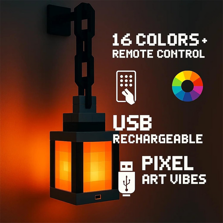 Pixel Lantern | Bring retro magic to any room | Skanto