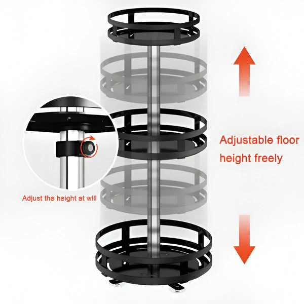 Skanto | 3-tier svingbar metallorganisator