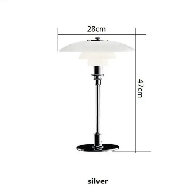 Skanto | Glass Decorative Lamp - AuroraGlow
