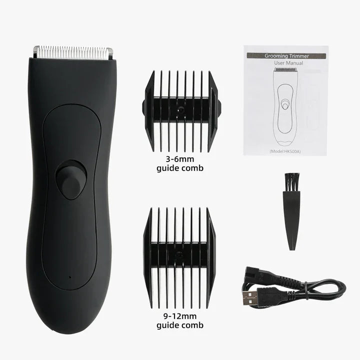 Skanto | Herres kroppshårtrimmer og kvinner razor med bikinivedlegg