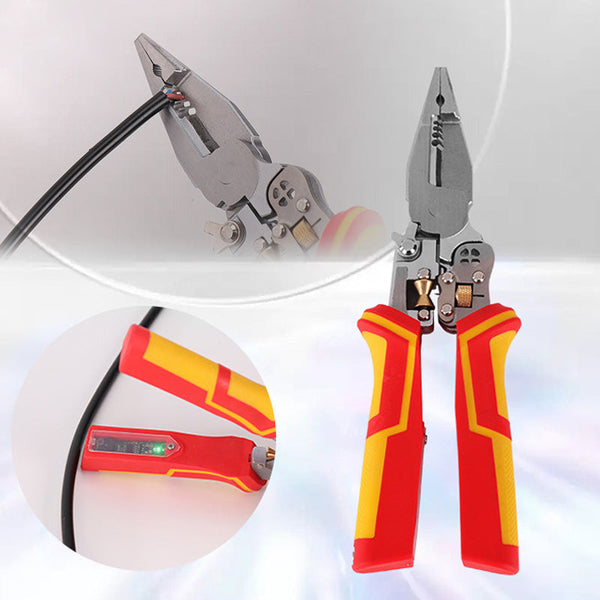 Alt-i-ett Stripetang | Perfekt for Innpakking og Splitting av Tråd | Skanto