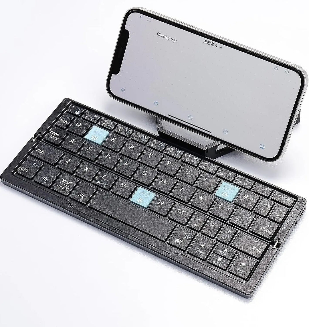 Skanto | Sammenleggbar Bluetooth-tastatur med magnetisk stativ for nettbrett
