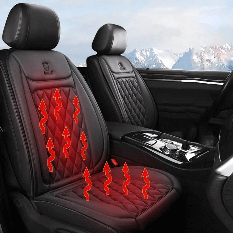 Autositzheizung med einstellbarer Temperaturregulering – 12V/24V