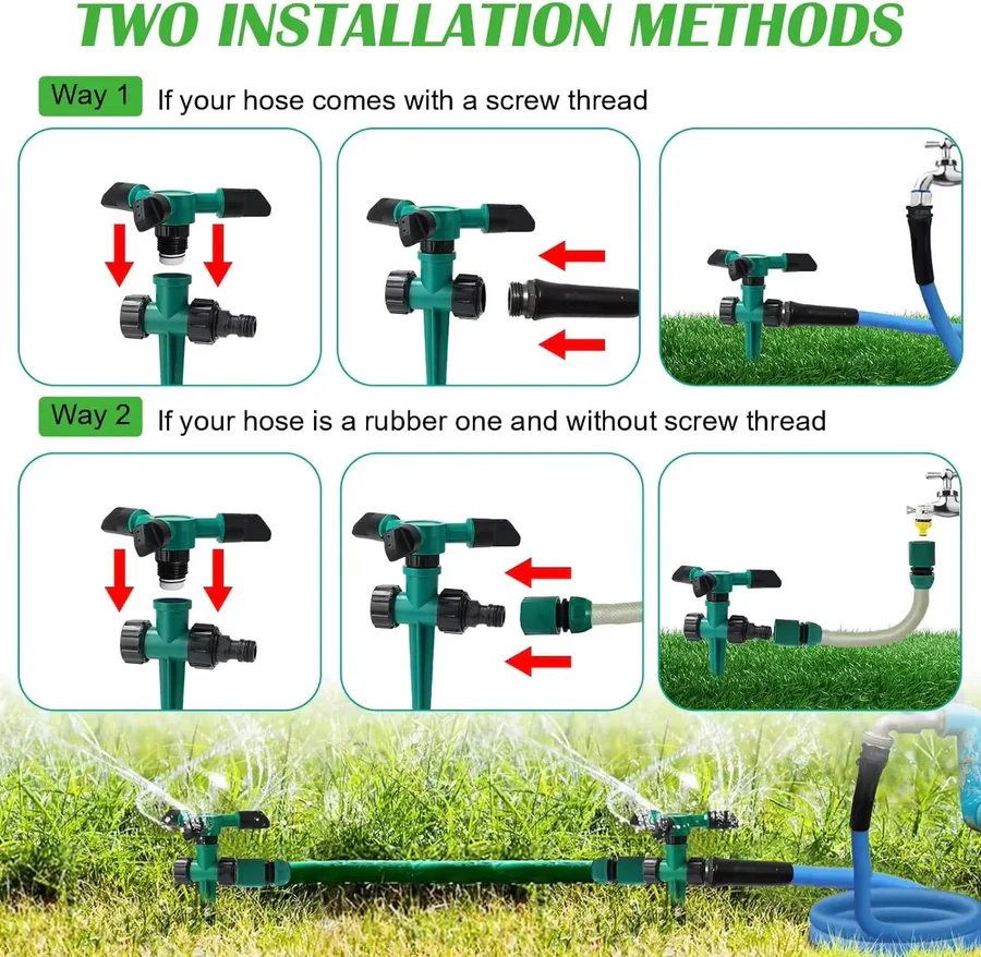 Skanto | Sprinkler Systems for Gardens 5 Set