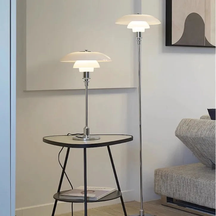 Skanto | Glass Decorative Lamp - AuroraGlow