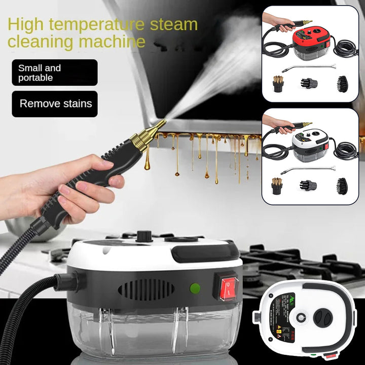 Skanto | 2500W HØYTRYKK DAMPREINIGER - 6 INNSTILLINGER FOR HJEMMET & KJØKKEN