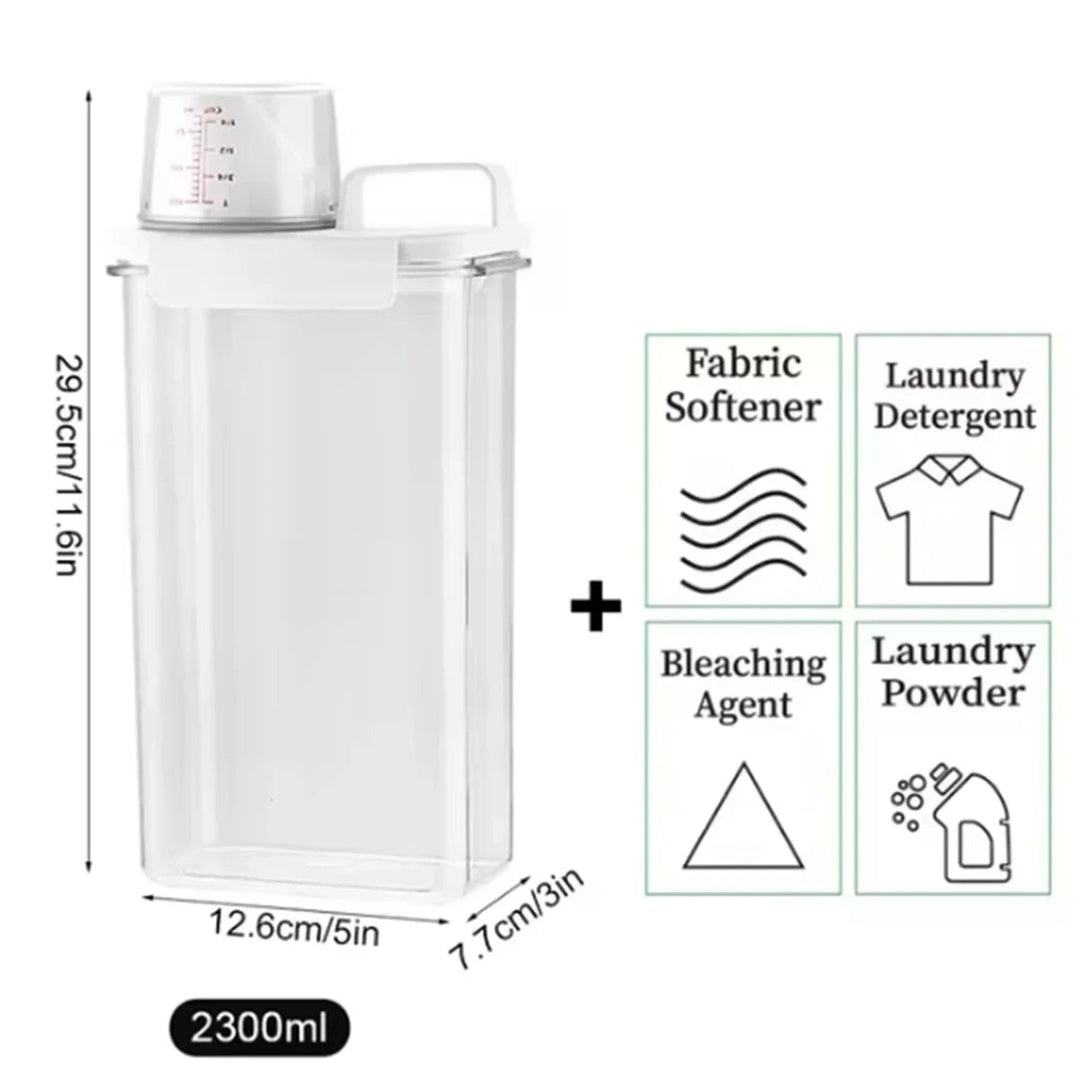Skanto | Lufttett Vaskemiddel Dispenser Oppbevaring
