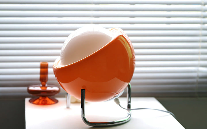 Skanto | RETRO GLASS TABLE LAMP - AMBIENT NORDIC NIGHT LIGHT