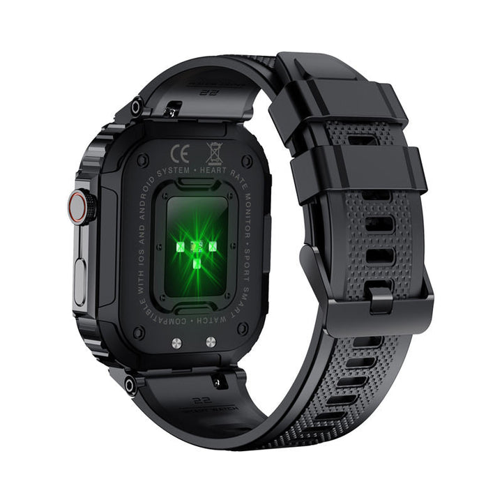 Slitesterk Smartwatch – Vanntett beskyttelse med militærgrad holdbarhet Skanto