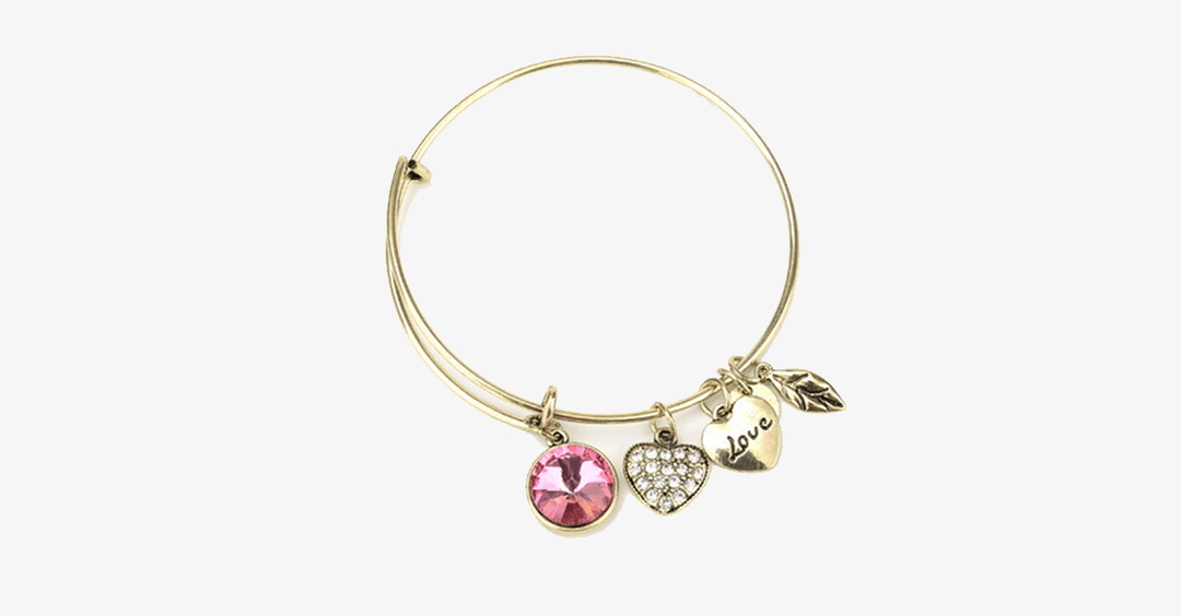 Skanto | Oktober Fødselsstein Charms Armbånd