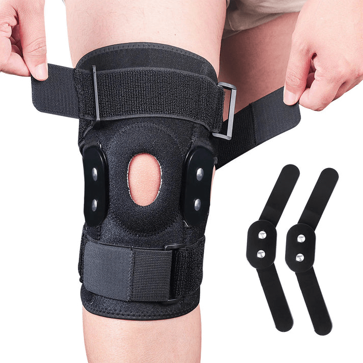 Skanto | FlexiGuard Kneestøtte – Justerbar Artikulerende Støtte for Smertelindring
