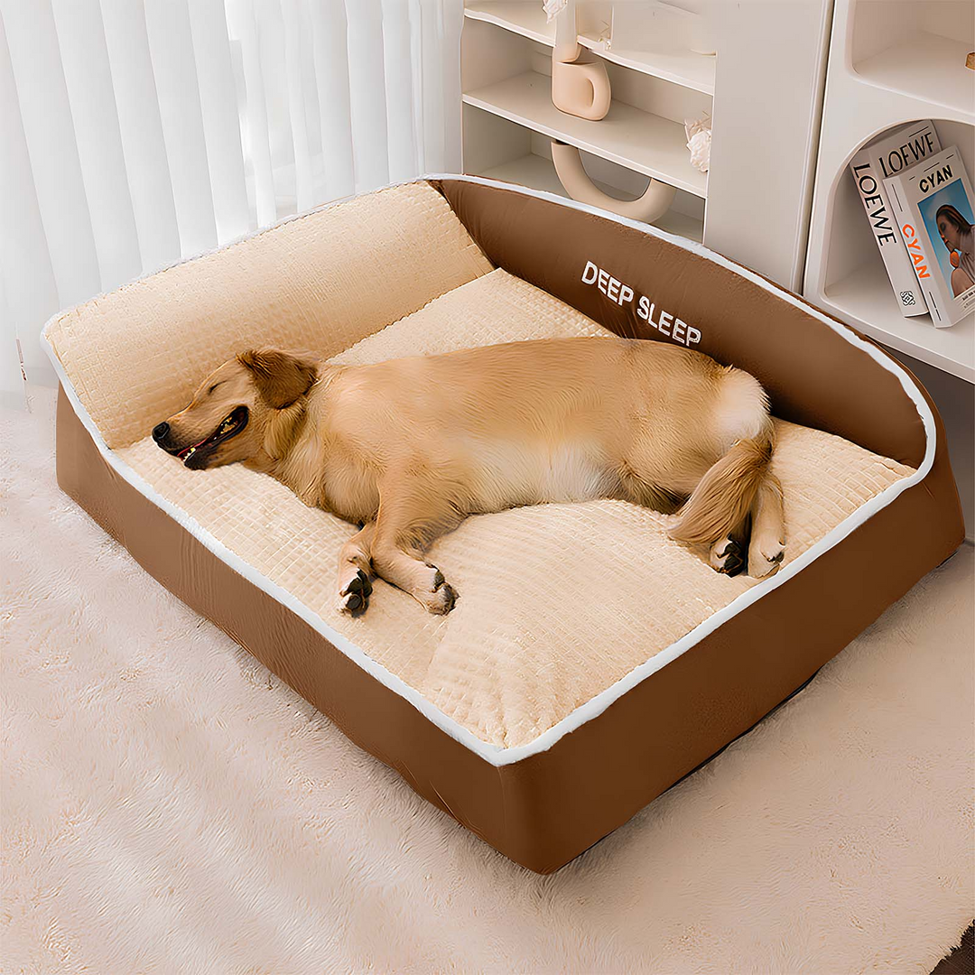 Orthopedisk hundeseng med myk, vaskbar trekk | Skanto