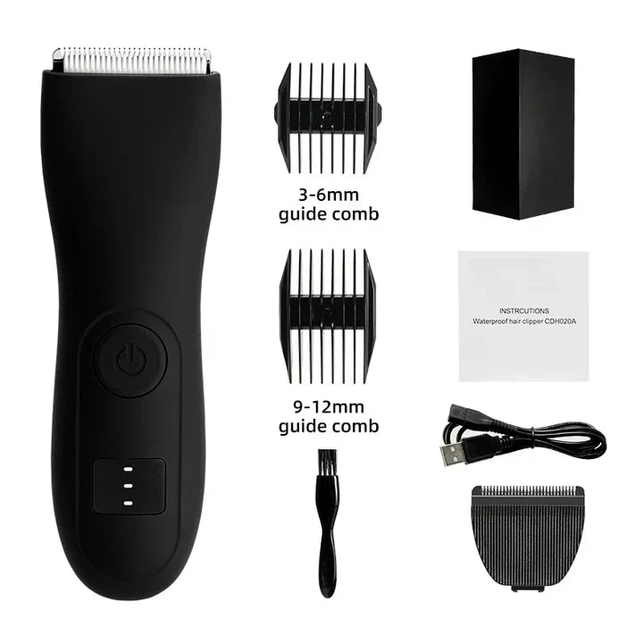 Skanto | Herres kroppshårtrimmer og kvinner razor med bikinivedlegg
