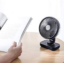 Oppladbar bærbar skrivebord mini vifte | Skanto