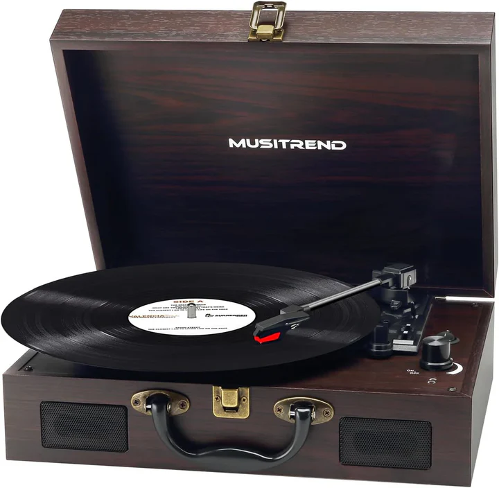 Skanto | Vintage Koffert-Stil Vinyl Platespiller
