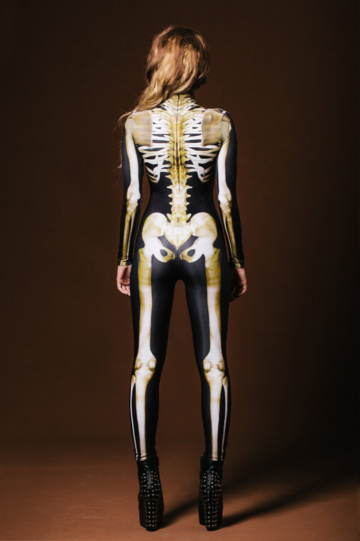 Skanto | GlowInTheDark BoneCurve Skjelettkostyme