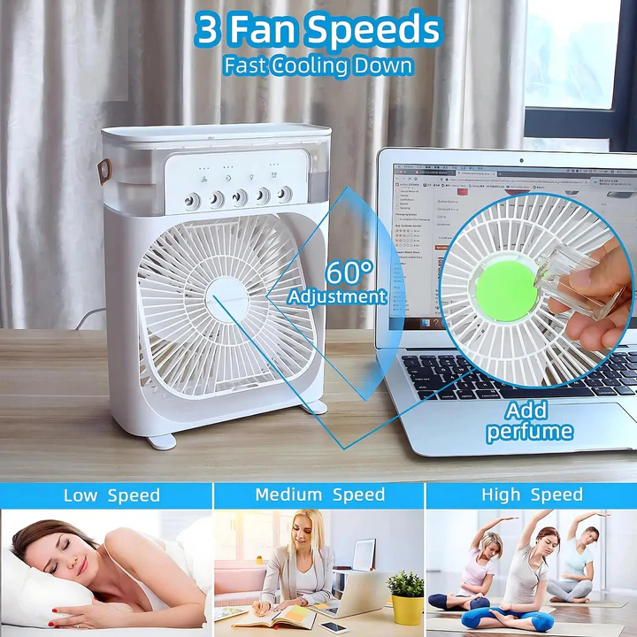Pro 3-i-1 vifte, aircondition og luftfukter | Skanto