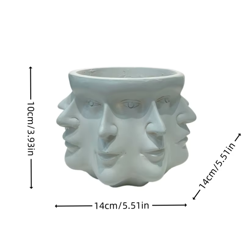 Moderne Ansiktsdesign Pot Skanto