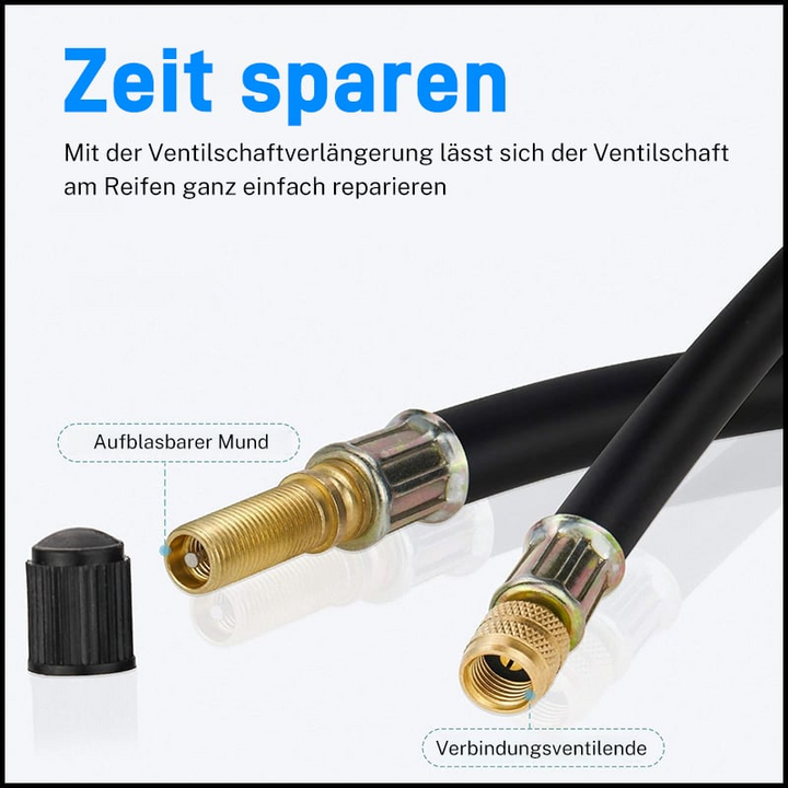 Fleksible dekkventilforlengelser | Universell passform, uanstrengt tilgang | Skanto