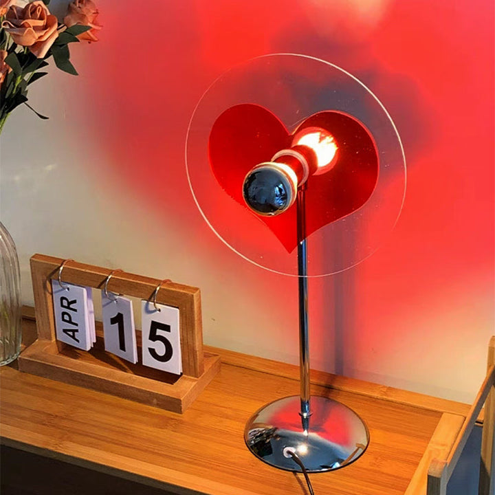 Skanto | Led Hjerte Bordlampe
