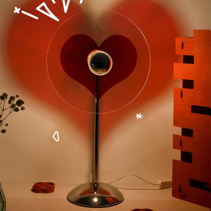 Skanto | Led Hjerte Bordlampe
