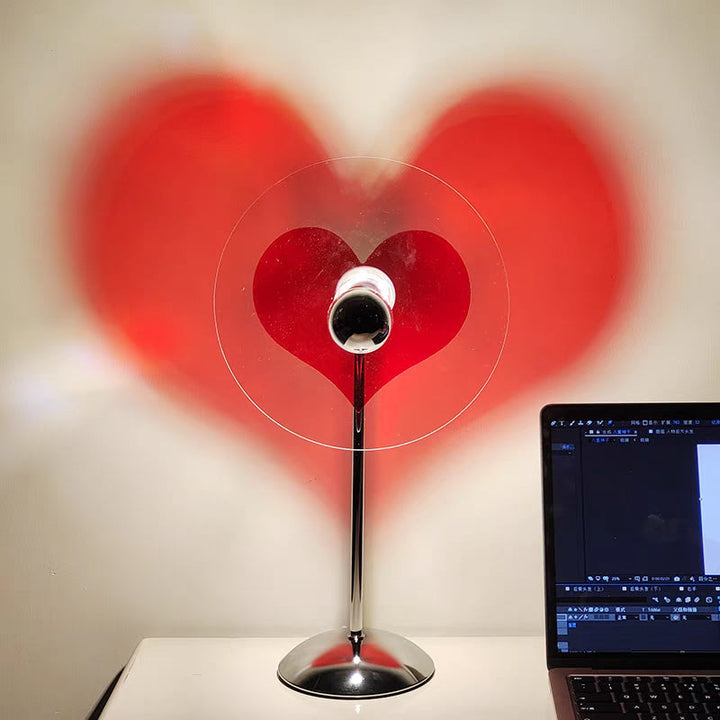 Skanto | Led Hjerte Bordlampe