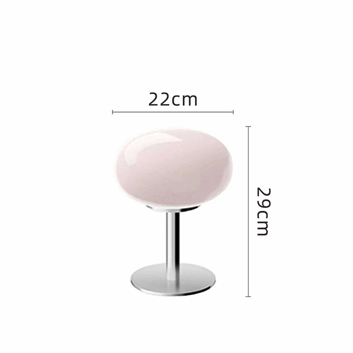 Skanto | DESIGNER GLASS TABLE LAMP - AMBIENT LED LAMP FOR BEDROOM AND STUDY